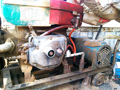 塔城单杠柴油机发电机出租